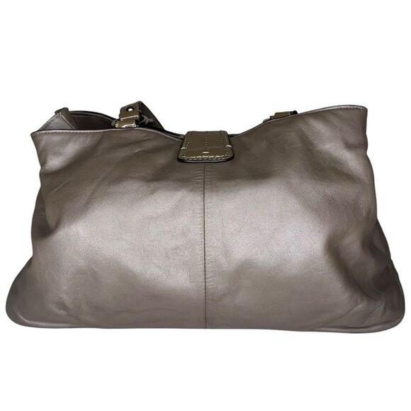 |EUC| COACH Soho Buckle Taupe Leather Hobo Handbag - August 2012 - Picture 3 of 10